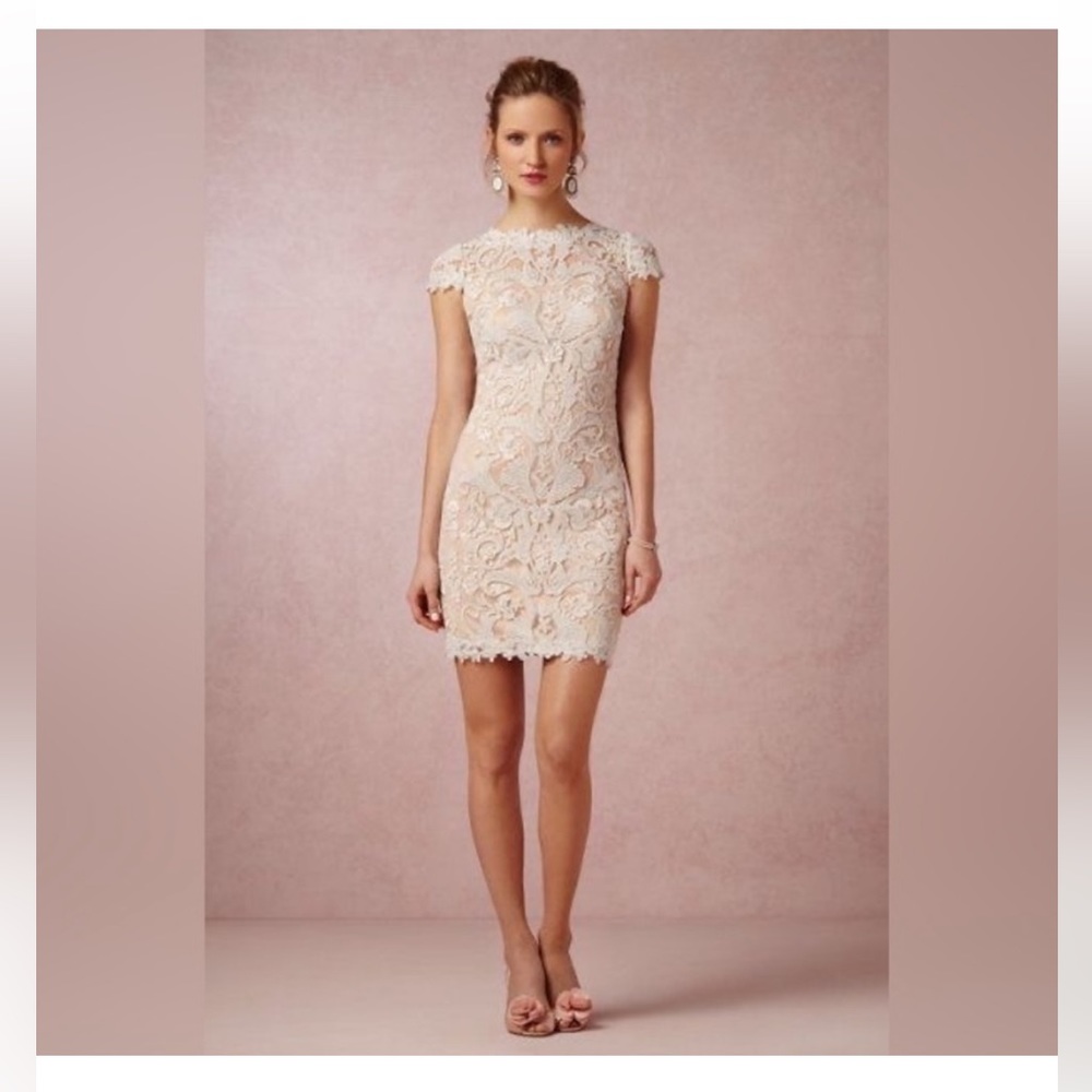 Anthropologie Bridal Lace Dress